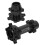 RC Motorcycle Wheel Hex Hubs Aluminum Front Rear 6