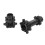 RC Motorcycle Wheel Hex Hubs Aluminum Front Rear 4