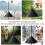 Squirrel Baffle for Bird Feeder Pole, Outdoor Pole Mount Squirrel Proof Guard Stopper 5