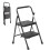 2 Step Ladder, Step Stool Foldable, 800lbs Ladder with Wide AntiSlip Pedal 1