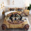 Dreamcatcher Wolf Comforter Set Full Size,Native American Wolf Bedding Set,Bohemian Comforter Sets 1