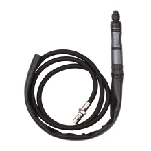 Air Grinder 1/4 Inch Pencil Type Die Grinder Flex Shaft Rotary Tool with Air Hose 2 Collets Pneumatic Engraving Pen with Spanner Carry Case