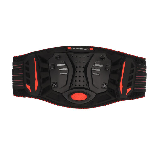 Professional Motorcycle Kidney Belt PP Shell Black