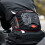 Professional Motorcycle Kidney Belt PP Shell Black 11