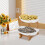 (2 Tier,  White) Fruit Bowl,Fruit Basket Stand,Fruit Serving Tray 6