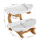 (2 Tier,  White) Fruit Bowl,Fruit Basket Stand,Fruit Serving Tray 2