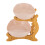 (2 Tier, Beige) Fruit Bowl,Fruit Basket Stand,Fruit Serving Tray 10