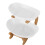 (2 Tier,  White) Fruit Bowl,Fruit Basket Stand,Fruit Serving Tray 8