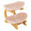 (2 Tier, Beige) Fruit Bowl,Fruit Basket Stand,Fruit Serving Tray 11