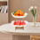 (2 Tier,  White) Fruit Bowl,Fruit Basket Stand,Fruit Serving Tray 4