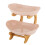 (2 Tier, Beige) Fruit Bowl,Fruit Basket Stand,Fruit Serving Tray 8