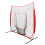 7ft Baseball Softball Hitting Pitching Net, Backstop Practice Net for Pitching Batting Catching 1