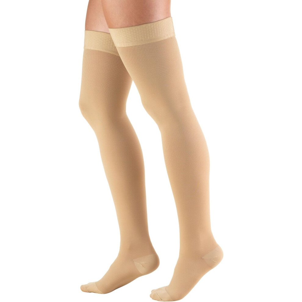 Medi Duomed Advantage Soft Opaque Open Toe Knee Highs 15 20 mmHg Standard