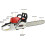 58cc Gas Powered Chain Saw with,2Cycle XTorq Engine, 20 Inch Chaaw 4