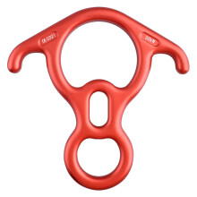 Rescue Figure 8 Descender, 35kN 50kN Aluminum Rappelling Belay Gear Climbing Rigging Plate Downhill Equipment