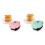 Mini Maker for Waffles and Griddle for Pancakes (Pink) 1
