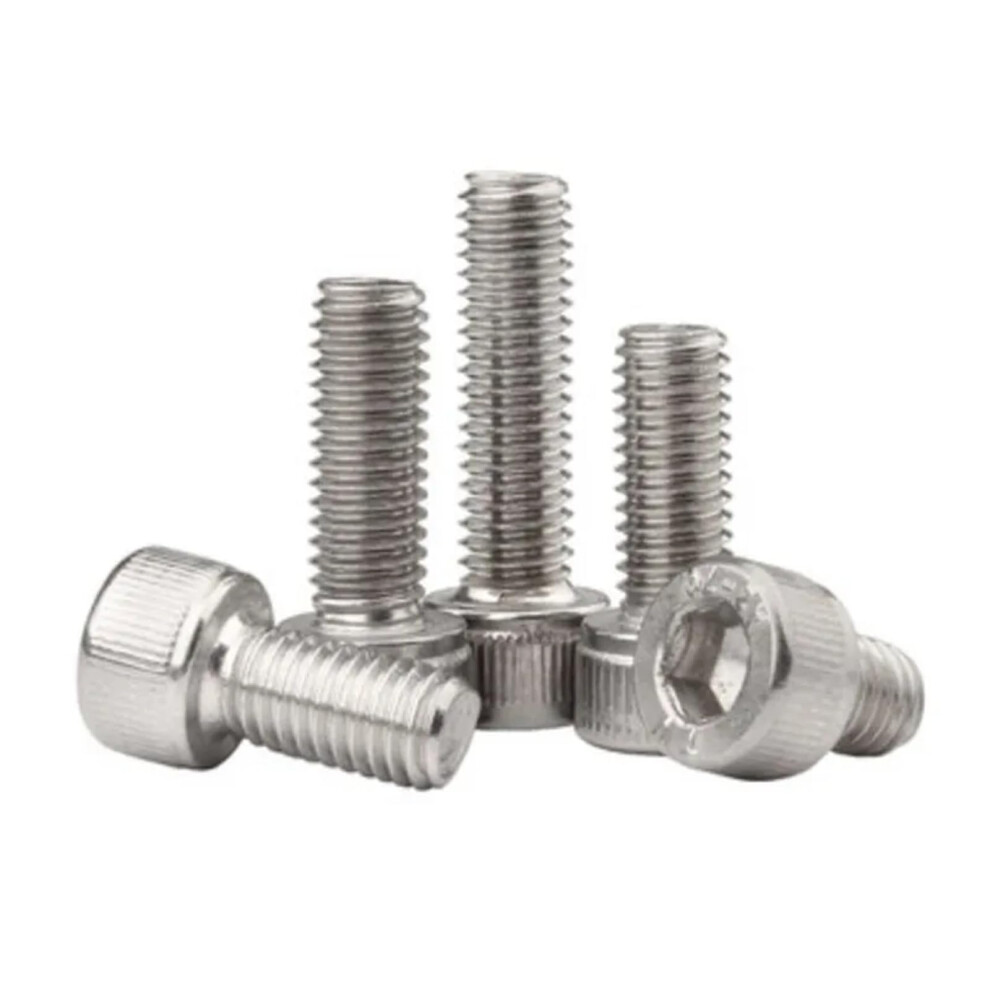 1000Pcs Din912 M1.6 M2 M2.5 M3 304 Stainless Steel Hexagon Socket Head Machine Screws(18Mm,M2.5 1000Pcs) 6493810845543