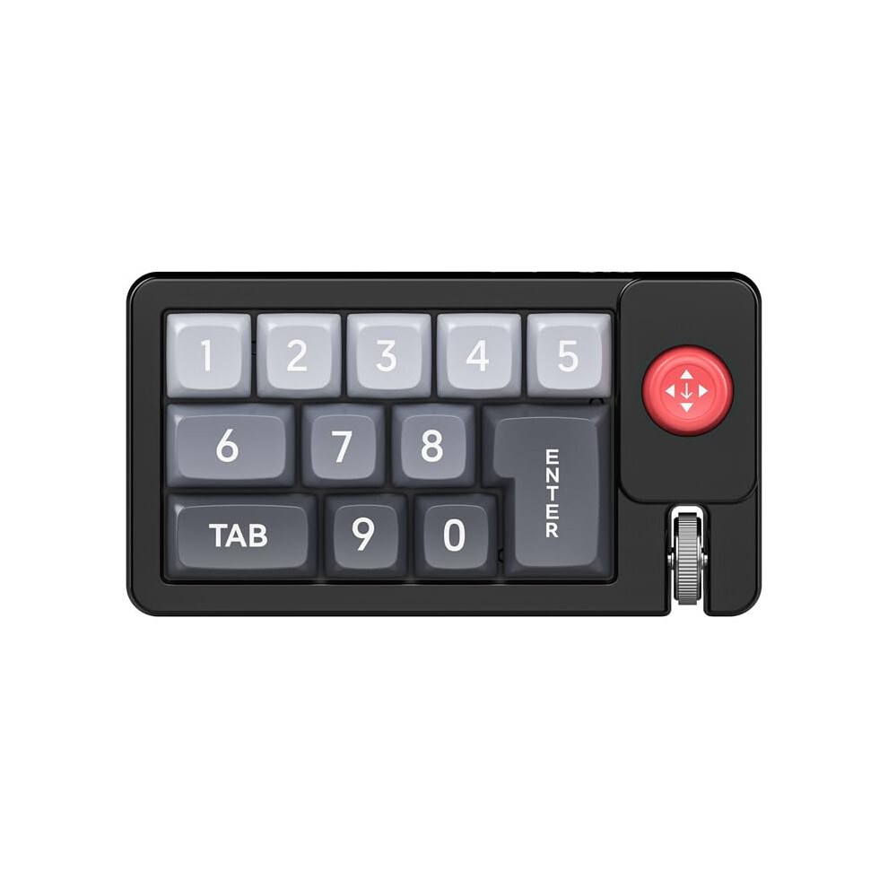 Wired Mechanical Game Small Keyboard With Joystick, Macro Definition Rgb Backlight Adjustment 6493810781766