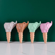 4 Pack Plant Watering Devices, Elephant Shape Terracotta Watering Spikes, Self Watering Planter