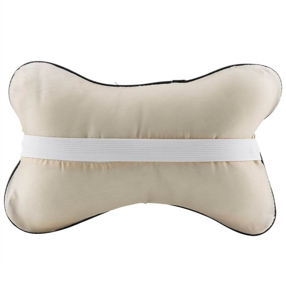2Pcs Car Headrest Pillow, Car Neck Pillow Neck Pillow For Driving Seat Car Seat Pillow Car Neck For Driving Head Rest Pillow For Car (Beige) Beige 6493810781841