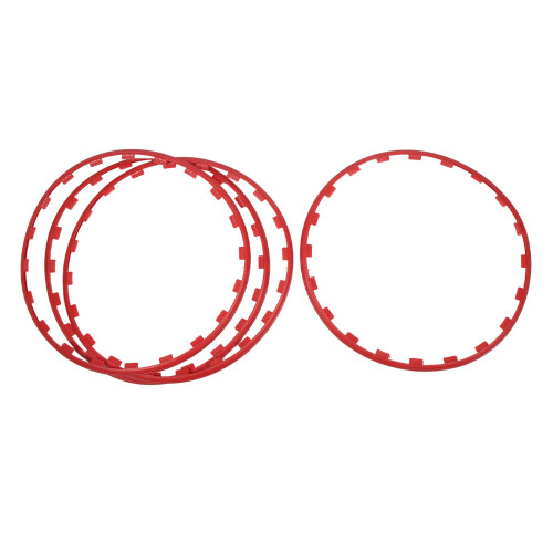 4Pcs Wheel Rim Protection Ring Stylish Sturdy 1
