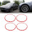 4Pcs Wheel Rim Protection Ring Stylish Sturdy 11