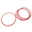 4Pcs Wheel Rim Protection Ring Stylish Sturdy 3