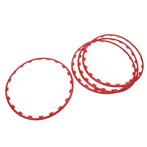 4Pcs Wheel Rim Protection Ring Stylish Sturdy 2