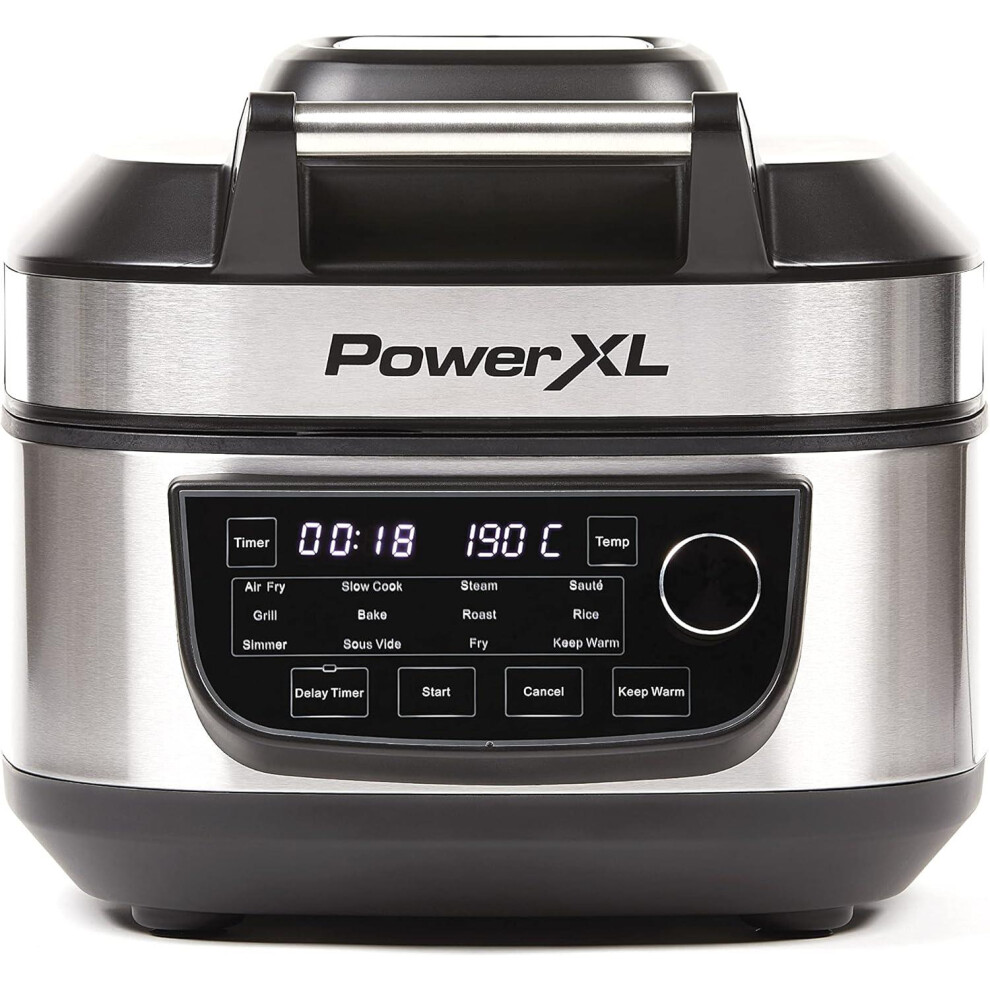 Power XL, Air Fryer Grill Combo, 12 in 1, 6L