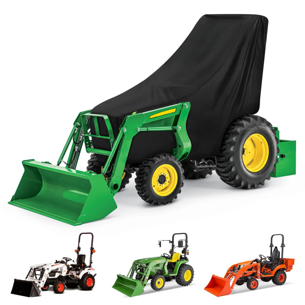 Compact Utility Tractor Cover for John Deere, 210T Sun Rain Dust Snow Protection