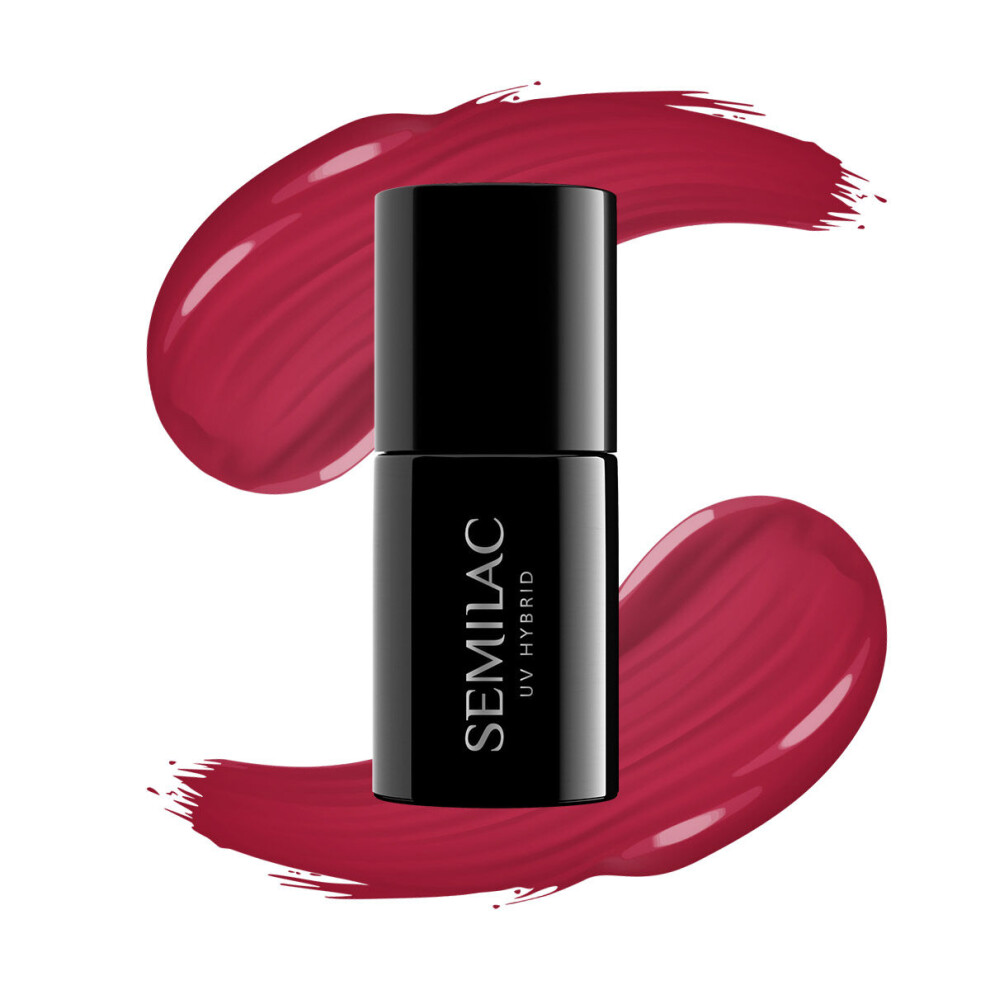 Semilac Gel Nail Polish | Long Lasting And Easy To Apply | Perfect For Home And Professional Manicure And Pedicure - 070 Pearl Red Gel Nail