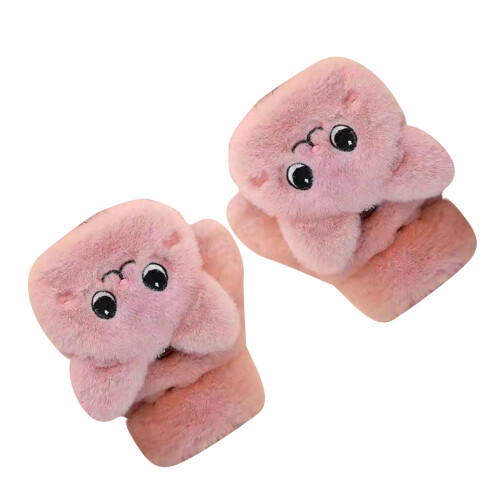 Flap Gloves Imitation Rabbit Fur Cat Patterns 2