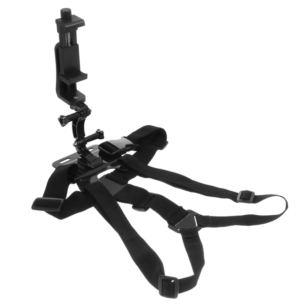 Professional Video Rig Head Mount Camera Bracket Fixed Headband Chest Mount Essential For Onthego Filming 6493810911606