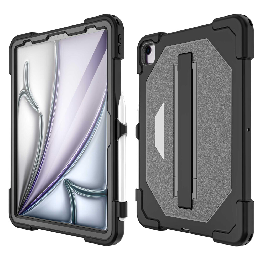 For Ipad Air 13 Inch (M2) /12.9 Inch (3Rd/4Th Gen), Case With Pencil Holder 6493810911613
