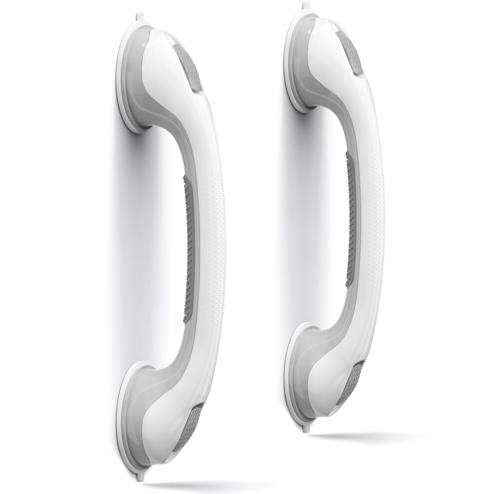 NL'AAHCÃ Grab Bars for Shower HeavyDuty (2Pack) THICKER 'N' WIDER 16.9Inch ADA Compliant Refï¼tIH