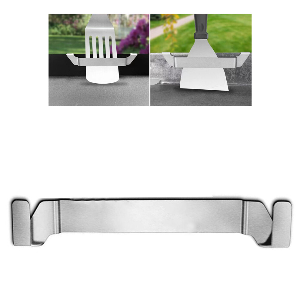 Stainless Steel BBQ Griddle Spatula Holder Rack-image-OPC-PHZHHRX-NEW