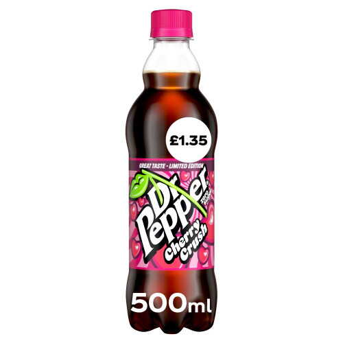 Dr Pepper Dr Pepper Zero Cherry Crush 500ml (Pack of 12) 2