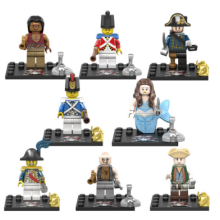(8pcs-D) 32PCS Pirates of the Caribbean Minifigures Toys Kids Toy Best Gifts