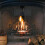 2 Pcs Hanging Fireplace Mesh Screen Curtain,Decorative Scroll Design Sturdy Spark Guard Chain with 2 Pulls 5