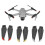 (1 Pair, Silver) 1 Pairs 7238F Foldable Low-Noise Propeller Props Blade for DJI Mavic Air 2S 1