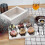 Pack Of 10 X 6 Hole Cupcake Boxes, White Bakery Boxes with Window And Inserts 2