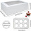 Pack Of 10 X 6 Hole Cupcake Boxes, White Bakery Boxes with Window And Inserts 3