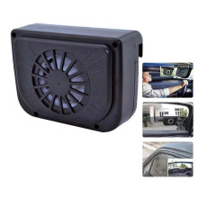 (Large) Car Exhaust Fan Air Vent Cool Fan Window Ventilator Solar Powered Air Radiator Vent Exhaust Window Fan