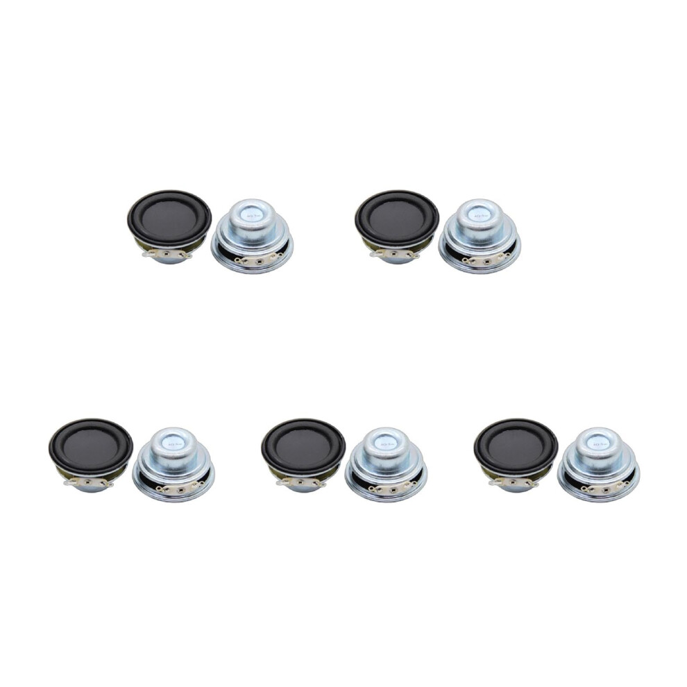 2Pcs 1.5 Inch Full Range Speaker 40Mm 4 Ohm 5W Hifi Sound Amplifier Loudspeaker Speakers 1.5 Inch Speaker 6493810847943