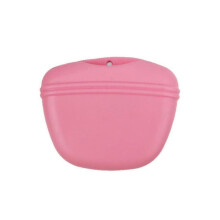 (Pink) Pet Portable Dog Training Waist Bag Dogs Feed Storage Pouch