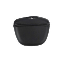 (Black) Pet Portable Dog Training Waist Bag Dogs Feed Storage Pouch