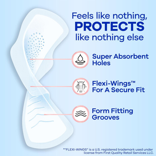 Always Always Infinity Feminine Pads for Women, Flexfoam Pads 1