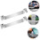 2 pieces grill spatula holder Practical tool holder for BBQ spatula Scraper and grill accessories for effective space optimization when grilling 2