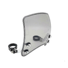 (Dark Grey) CON For Sportster Xl 883 1200 Xl1200ns Xl883 Models 2004-2019 2017 2018 Motorcycle Windscreen Windshield Aluminum 39mm-41mm Forks