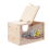 Caja nido para periquitos, casa para pájaros transparente para Ca 1
